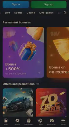 Download 1win app