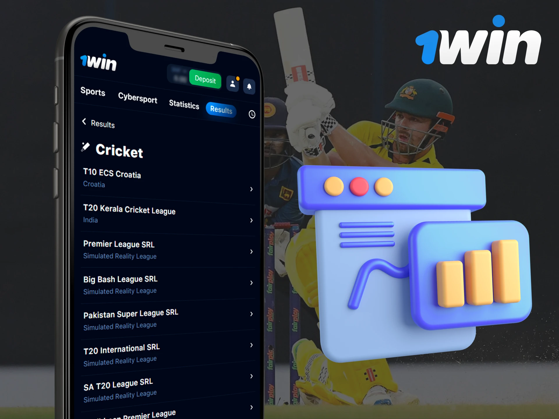 Download 1win Cricket App in Pakistan