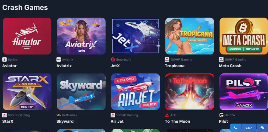1win casino games